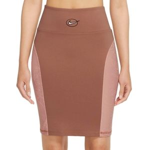 Nike Two-Tone Brown and Dusty Pink Pencil Skirt